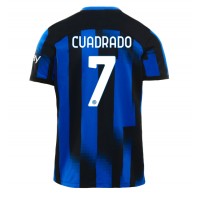Koszulka piłkarska Inter Milan Juan Cuadrado #7 Strój Domowy 2023-24 tanio Krótki Rękaw